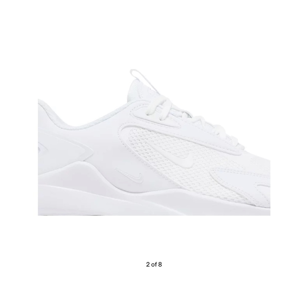 Nike Air Max Bolt (all-white size 7) - Picture 2 of 9